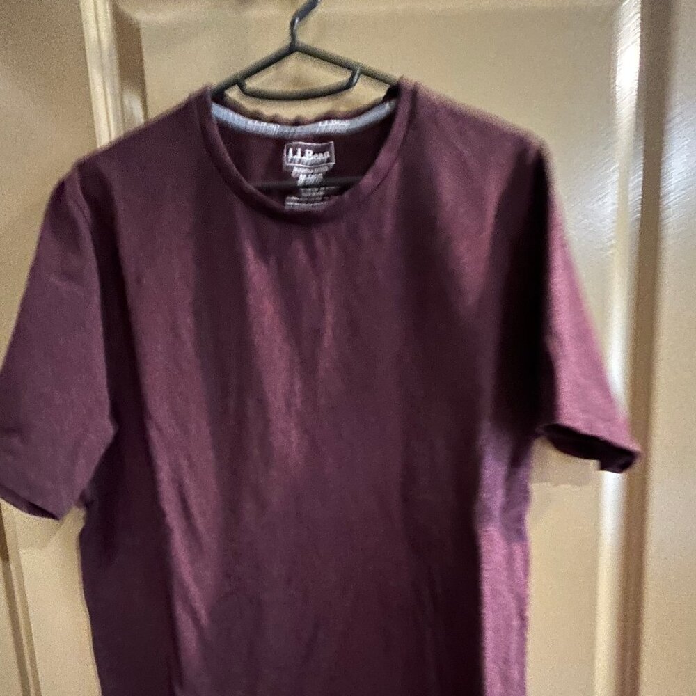 LL Beans most comfortable tees.